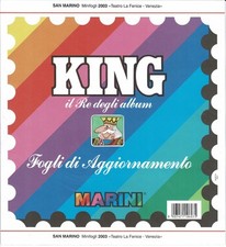 2003 FOGLI COMPLEMENTARI MARINI SAN MARINO MINIFOGLIO LA FENICE MOD KING NOVO