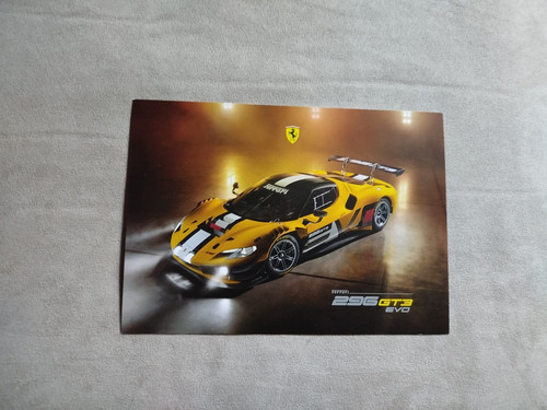 Cartolina postcard ferrari - cartolina/postcard,