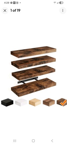 Set mensole galleggianti - set, 4