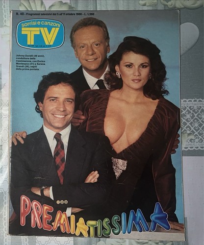 Sorrisi canzoni 1986 n - tv, n.40