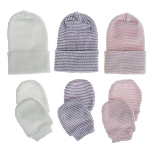 Muffole neonati cappellino - muffole,