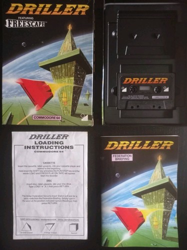Commodore driller freescape - driller,