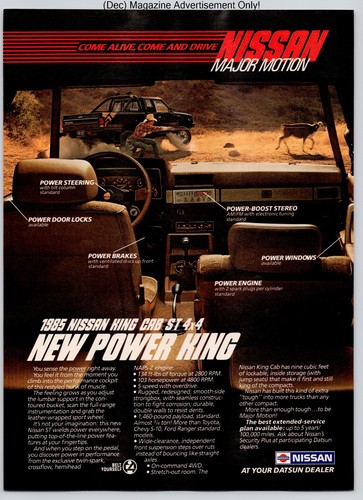 Nissan king cab 4x4 - nissan,