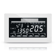 CH193BWIFI Cronotermostato Settimanale Ultrapiatto e Touch Screen a 230 V 50 Hz