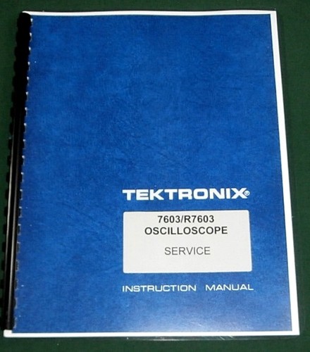 Tektronix 7603 manuale - 7603,