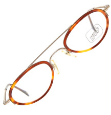 Y2K occhiali WEB 2257 montatura tartaruga ovale frame vintage 2000s?unisex