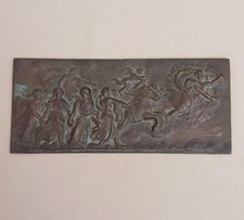 PLACCA BRONZO IL CARRO DELL’