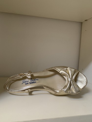 Sandalo donna color oro - sandalo,