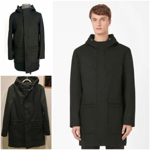 Cappotto uomo cos - uomo, nero