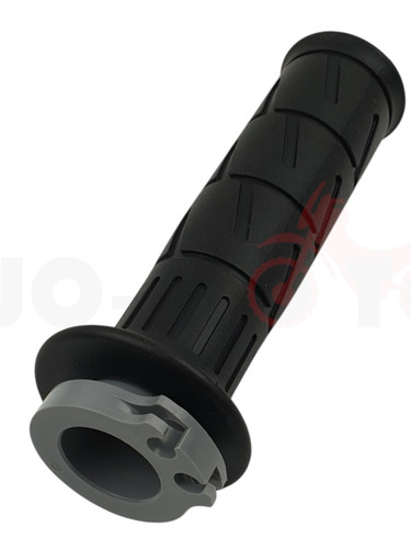 Maniglia gomma con inserto - con,