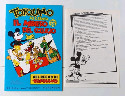 Nel regno topolino - di, n.10