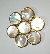 BOTTONI IN MADREPERLA PER CAPPOTTO O GIACCONE 38 mm