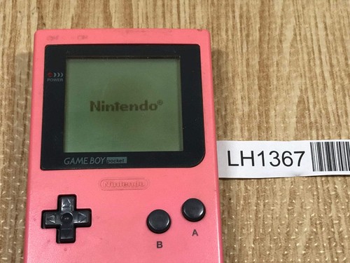 Gameboy pocket console rosa - console,