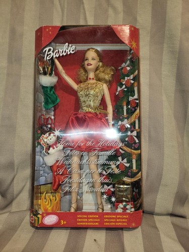 Barbie 2001 christmas home - christmas,