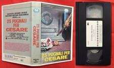VHS FILM - 23 PUGNALI PER CESARE - CON CHARLTON HESTON JASON ROBARDS DIANA RIGG