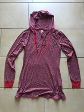 GAUDI GAUDì MAGLIA MAGLIETTA T-SHIRT VESTITINO VESTITO RIGHE ROSSO DONNA tg. M