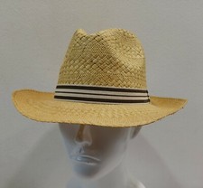 CAPPELLO PAGLIA NATURALE TESA