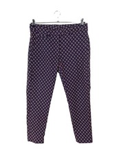 DONDUP Pantalone jersey Donna Pantalone Taglia IT 48 blu-rosso-bianco sporco