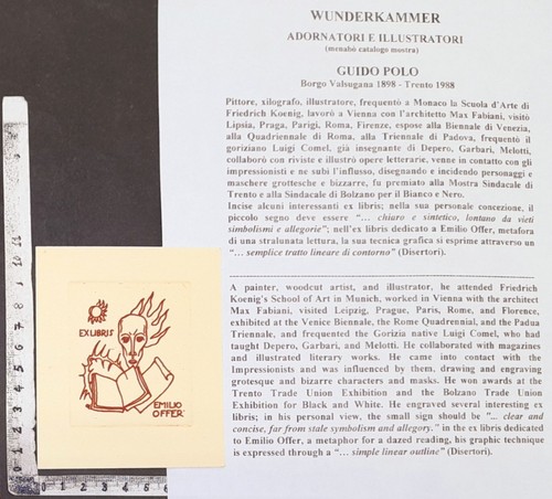 Wunderkammer exlibris 402 - wunderkammer,