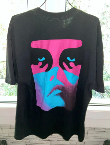 Maglietta shirt obey nera - l,