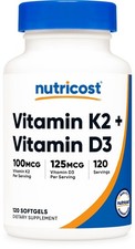 Nutricost Vitamin K2 (100mcg)