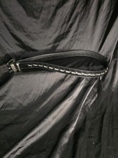 Cintura VERSACE in pelle nera