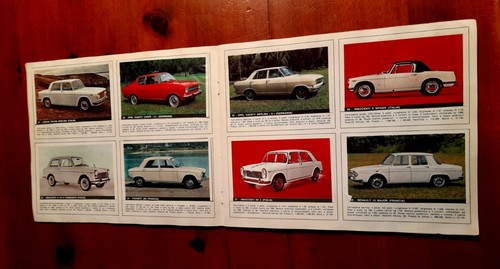 Album figurine auto 1965 - auto,