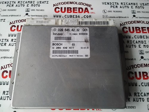 Centralina esp bas mercedes - ,