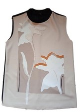 (21)ZARA top Sotto Giacca Donna  taglia S