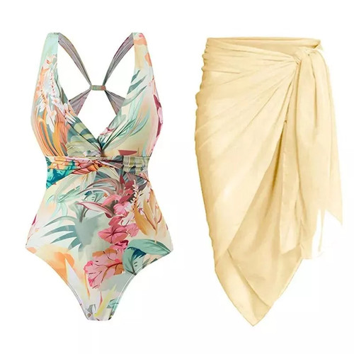 Monokini floreale con - floreale,