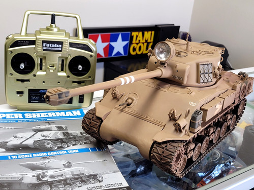 Tamiya c m51 super - 1/16, r/c