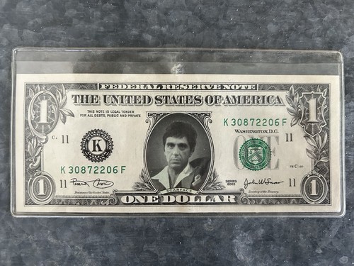 Vrai billet à - 1$,