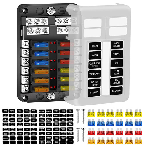 12v scatola porta - porta, 12