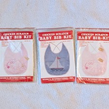 Lotto di 3 kit punto croce