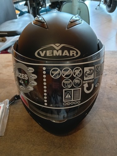Casco vemar nuovo nero - nuovo,
