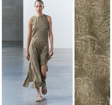 Abito midi asimmetrico donna