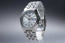 [Ecc+5] Orologio Uomo Automatico Seiko 5 7S26-01T0 Quadrante Bianco Giorno/Data dal GIAPPONE