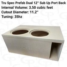 TRU SPEC Prefab Dual 12"