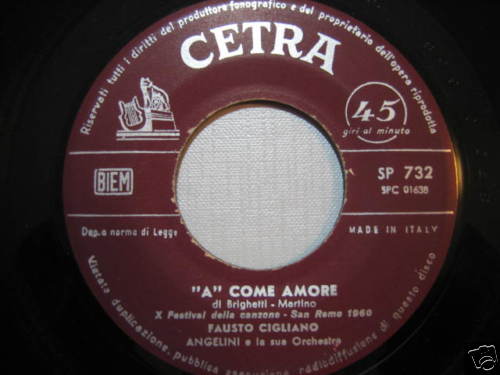 Sanremo fausto cigliano - 60,