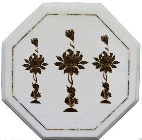 Tavolino marmo bianco - tavolino,