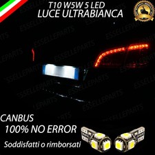 COPPIA LUCI TARGA 5 LED