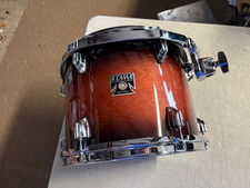 tama superstar acero classico 12 x 9 tom, scoppio mogano