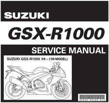 CD Service Manual - MANUALE SERVIZIO-OFFICINA SUZUKI GSX-R1000 K9 2009 inglese*