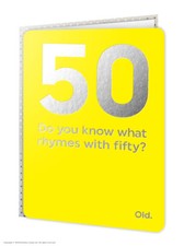 Biglietto Età 50° Compleanno