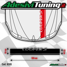 Adesivo striscia cofano cooper - striscia,