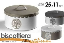 BARATTOLO BISCOTTIERA IN LATTA