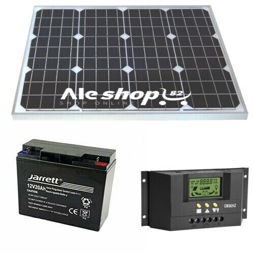 Kit pannello fotovoltaico - fotovoltaico, 50w
