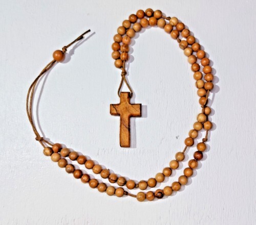 Collana ciondolo ulivo grani - collana,