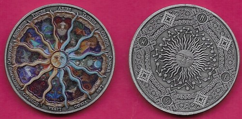 Medaglia usa costellazioni - usa, 12