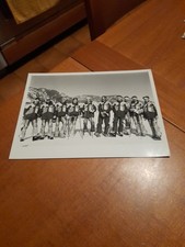 FOTOGRAFIA ORIGINALE NAZIONALE ITALIANA SCI - TOMBA / GEROSA/ WEISS